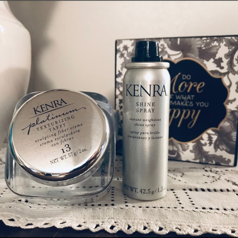 Kenra Platinum Texturizing Taffy & Shine spray